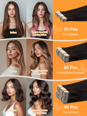 Extensions de cheveux DOORES en ombre