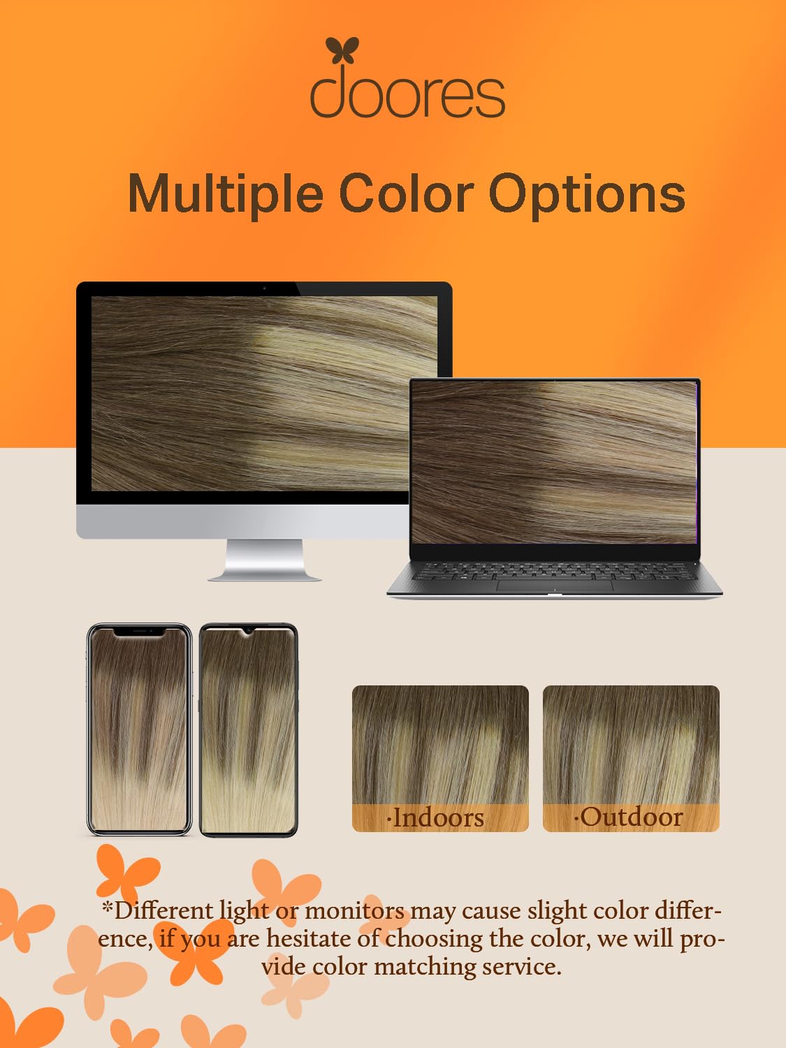 Extensions de cheveux DOORES en ombré