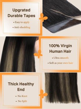 Extensions de cheveux DOORES en plusieurs longueurs et couleurs