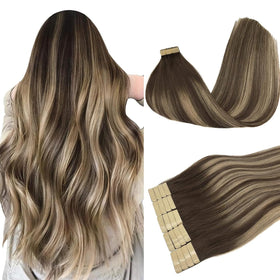 Extensions de Cheveux DOORES en Remy Hair avec ruban transparent