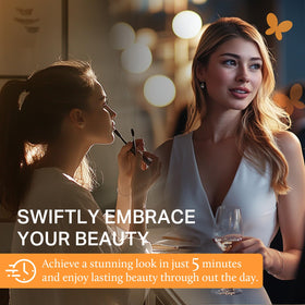 Extensions de cheveux DOORES montrant la couleur et l'ajustement