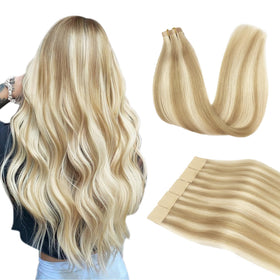 Extensions de cheveux DOORES Remy 100g vue de face