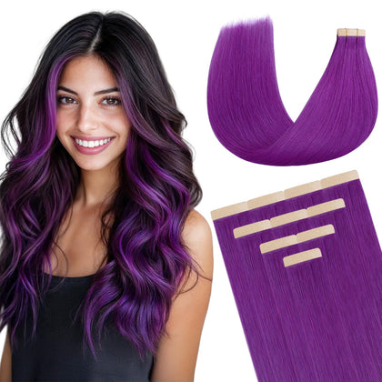 Extensions de cheveux DOORES tape in en couleur naturelle