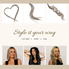 Extensions de cheveux en plumes Grizzly dans différentes couleurs