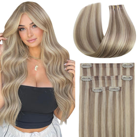 Extensions de cheveux Full Shine 18/613 front view