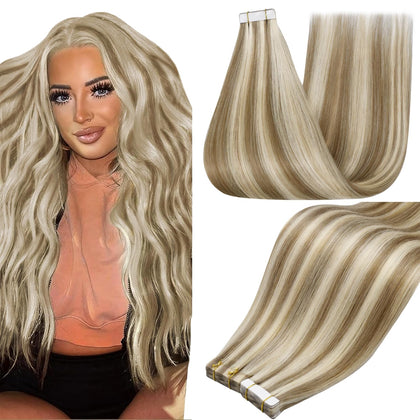 Extensions de Cheveux Full Shine 20 pouces blond, vue avant