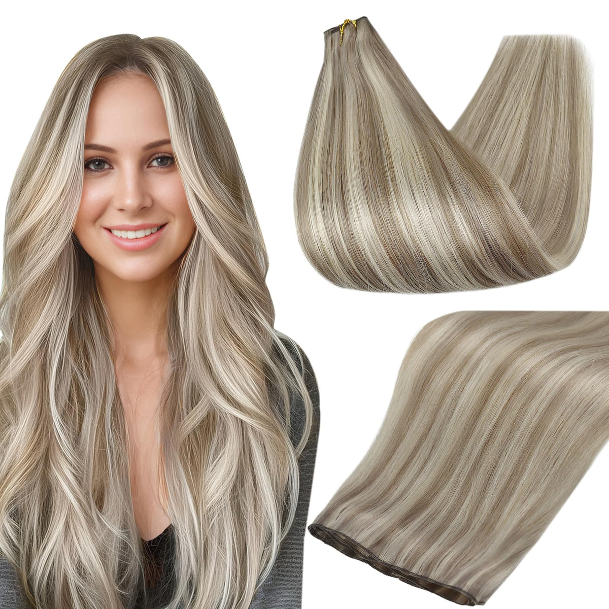 Extensions de cheveux Full Shine 22 pouces en couleur naturelle