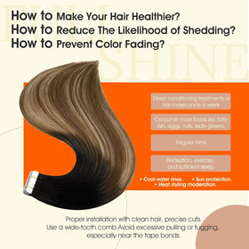 Extensions de cheveux Full Shine en couleur blonde