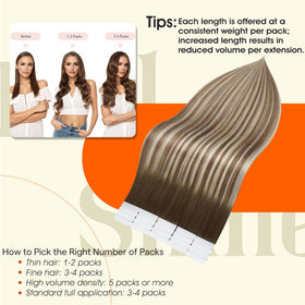 Extensions de cheveux Full Shine en paquet