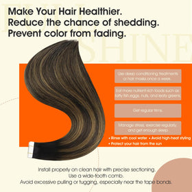 Extensions de cheveux Full Shine en usage quotidien