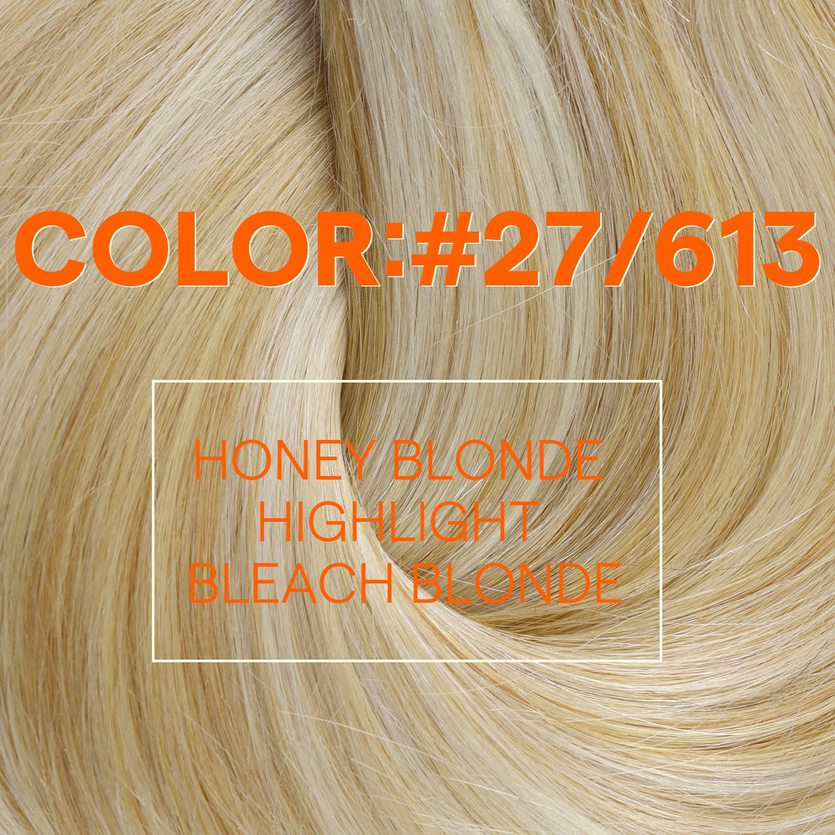 Extensions de cheveux Full Shine mises en place sur un mannequin