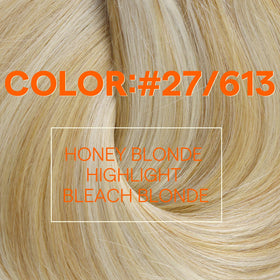 Extensions de cheveux Full Shine mises en place sur un mannequin