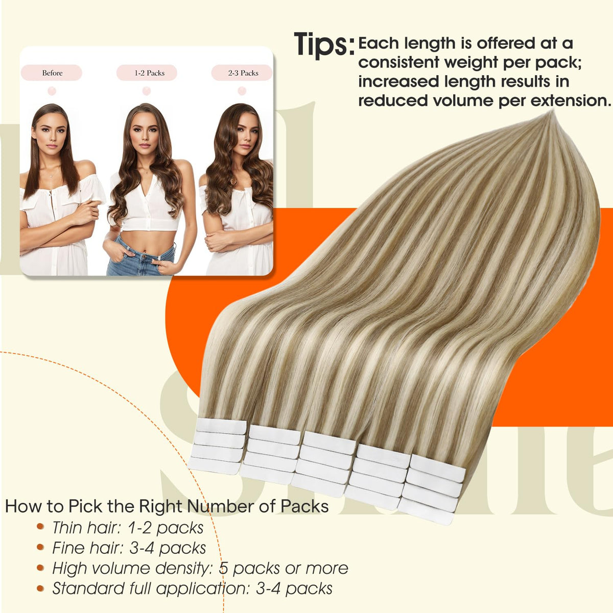Extensions de cheveux Full Shine montrant leur texture soyeuse