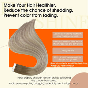 Extensions de cheveux Full Shine, texture douce et soyeuse