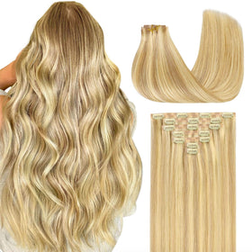 Extensions de cheveux GOO GOO 12 pouces couleur #18D/22F vue avant