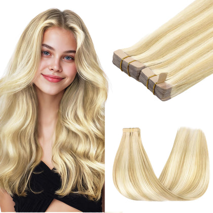 Extensions de cheveux GOO GOO 14 pouces blond sale vue de face