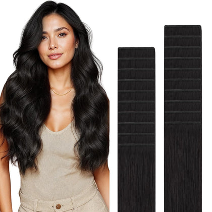 Extensions de cheveux GOO GOO 14 pouces couleur noir naturel