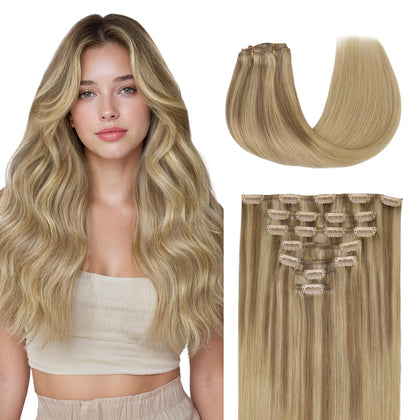 Extensions de cheveux GOO GOO 16 pouces couleur #12A/18H