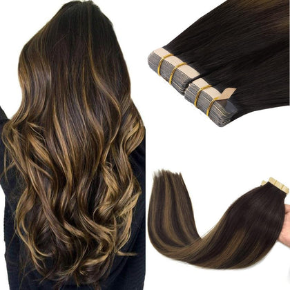 Extensions de cheveux GOO GOO 16 pouces, couleur 2/6/2, vue avant