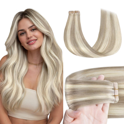 Extensions de Cheveux GOO GOO 16 pouces couleur Balayage Platine