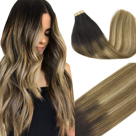 Extensions de cheveux GOO GOO 18 pouces couleur balayage