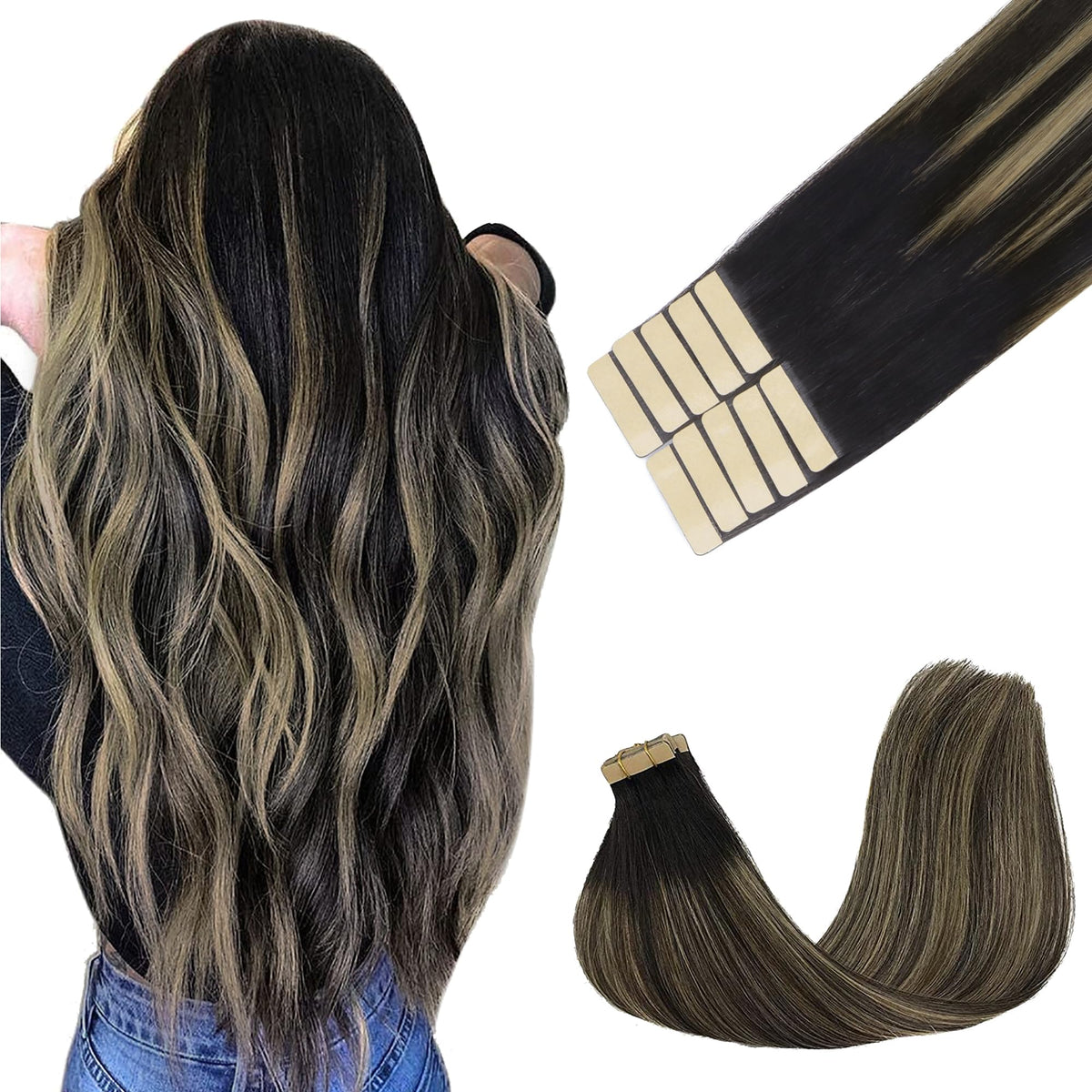 Extensions de cheveux GOO GOO 18 pouces couleur naturelle