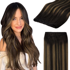 Extensions de cheveux GOO GOO 20 pouces couleur naturelle vue de face