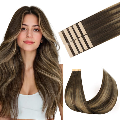 Extensions de cheveux GOO GOO 22 pouces couleur 4/27/4 vue avant
