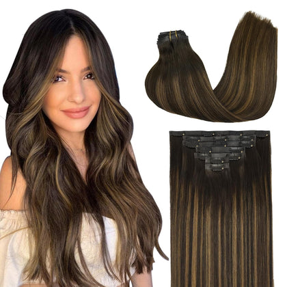 Extensions de cheveux GOO GOO 22 pouces couleur balayage