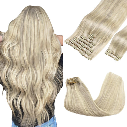 Extensions de cheveux GOO GOO 24 pouces couleur #17A/60A vue de face