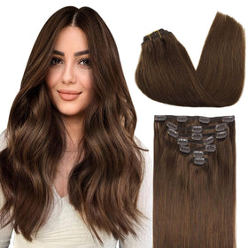 Extensions de cheveux GOO GOO 24 pouces marron chocolat vue avant