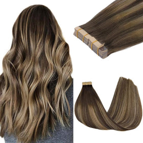 Extensions de cheveux GOO GOO 4/26/4 Balayage vue de face