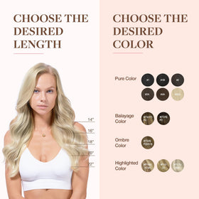 Extensions de cheveux GOO GOO avec accessoires de coiffure