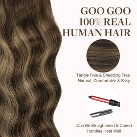 Extensions de cheveux GOO GOO avec conseils d'entretien