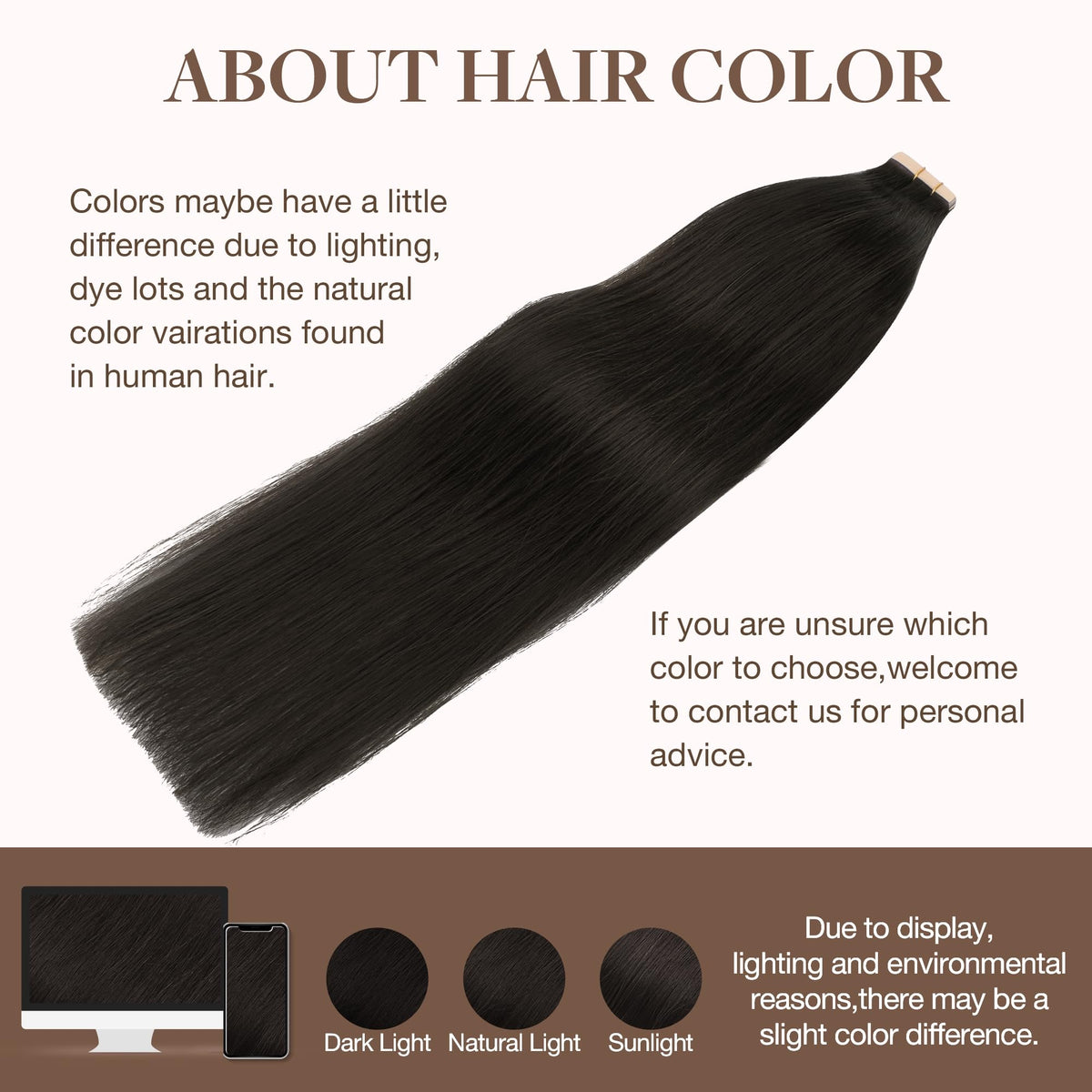 Extensions de cheveux GOO GOO avec différentes longueurs disponibles