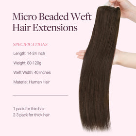 Extensions de cheveux GOO GOO avec outils d'installation