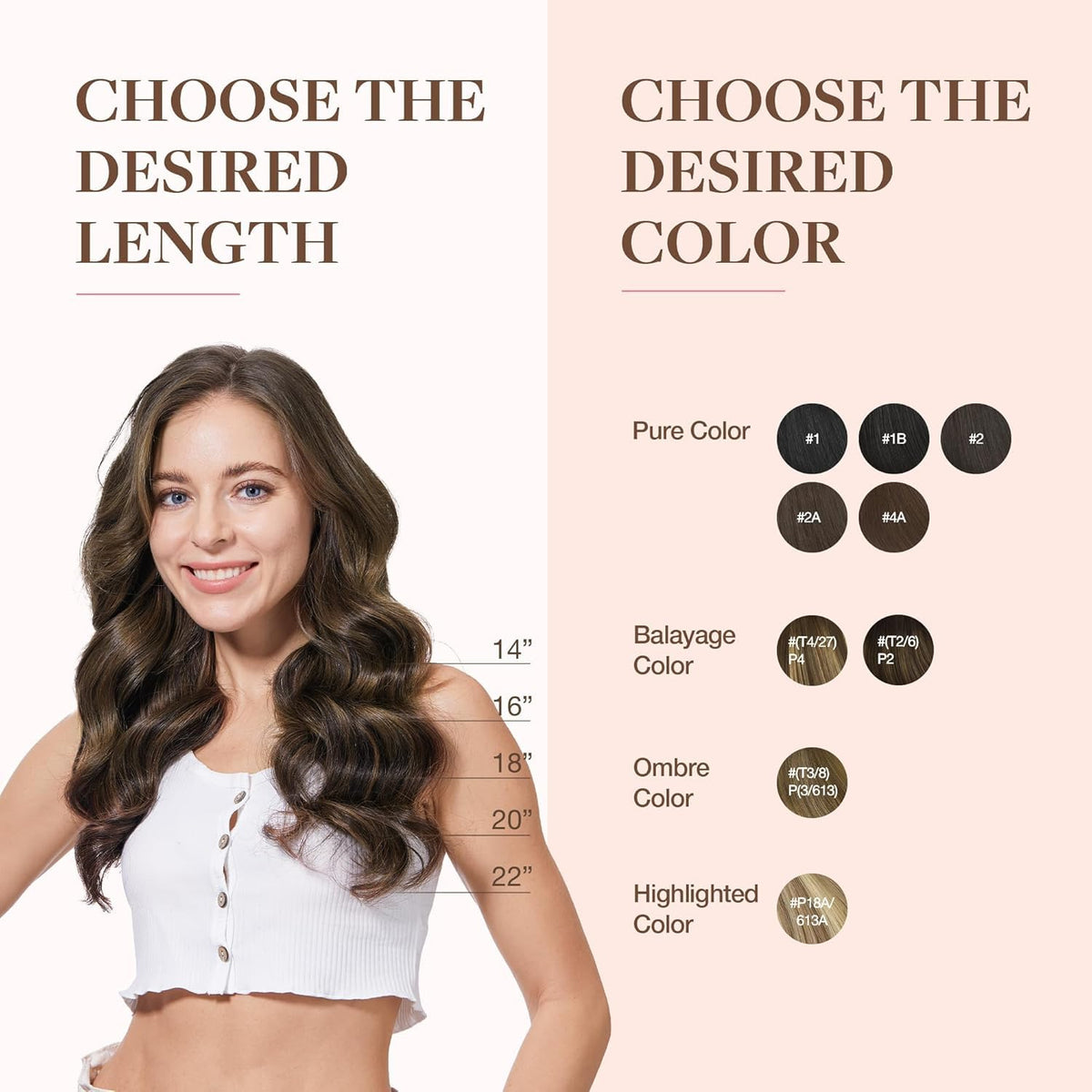 Extensions de cheveux GOO GOO avec un look stylé