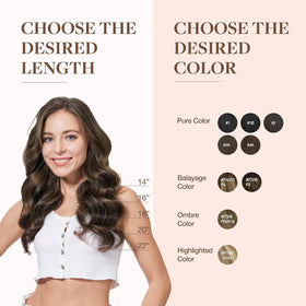 Extensions de cheveux GOO GOO avec un look stylé