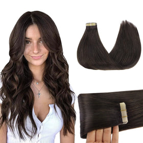 Extensions de cheveux GOO GOO châtain clair 18 pouces, vue avant