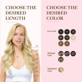Extensions de Cheveux GOO GOO Clip-in 14 pouces en usage
