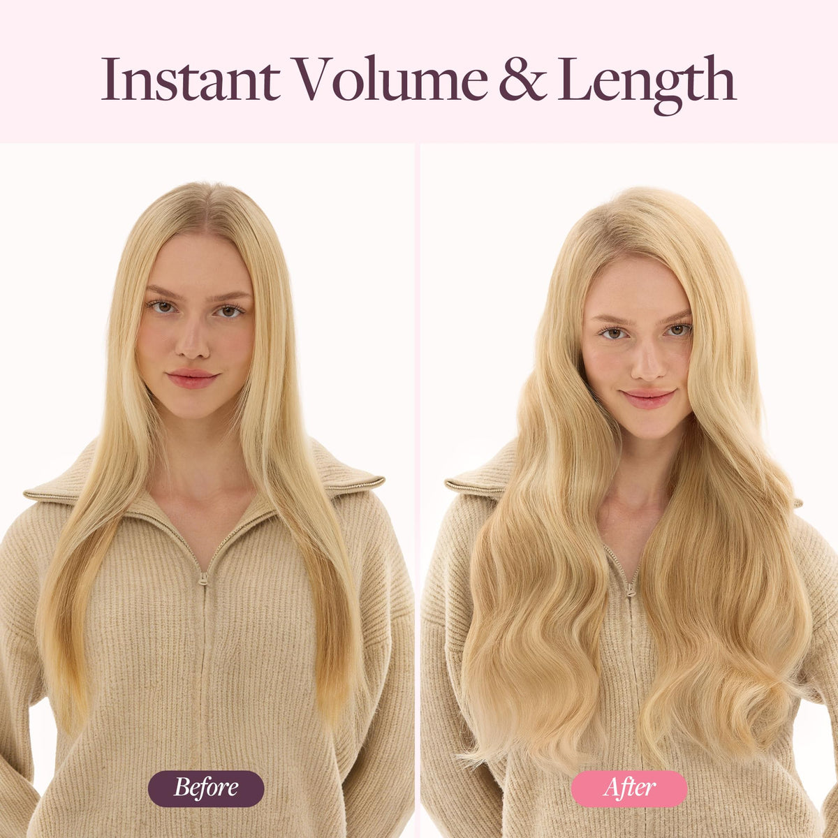 Extensions de cheveux GOO GOO dans une mise en scène élégante