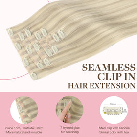 Extensions de cheveux GOO GOO en cheveux humains en paquet