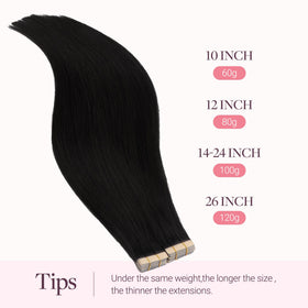 Extensions de cheveux GOO GOO en cheveux naturels avec texture lisse