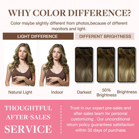 Extensions de cheveux GOO GOO en couleur naturelle 16 pouces