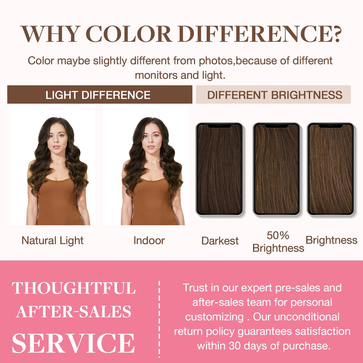 Extensions de cheveux GOO GOO en différentes couleurs