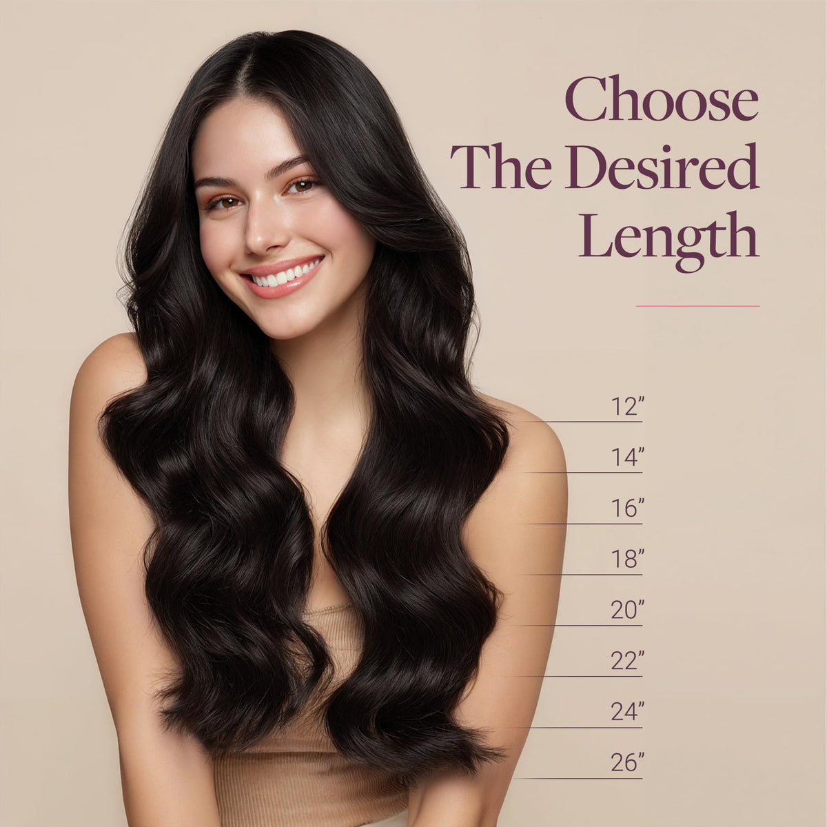 Extensions de cheveux GOO GOO en différentes couleurs