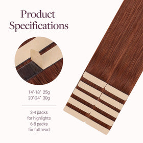 Extensions de cheveux GOO GOO en paquet de 10 pièces