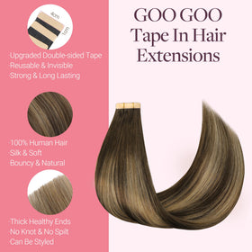Extensions de cheveux GOO GOO en paquets de 40 pièces