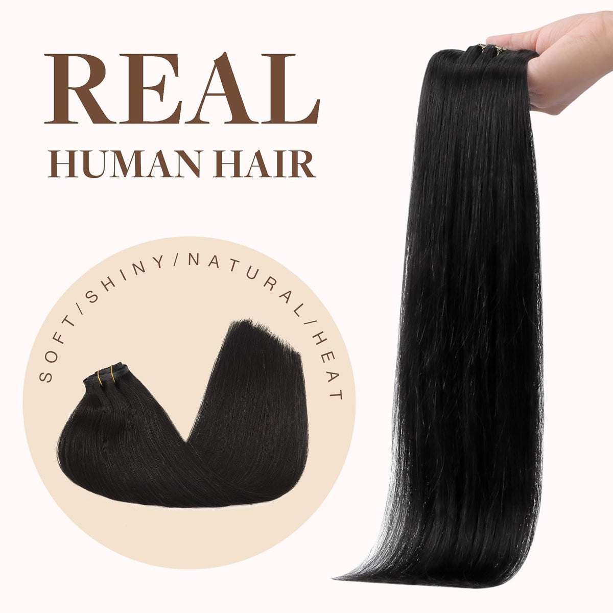 Extensions de cheveux GOO GOO en texture lisse et soyeuse