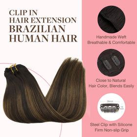 Extensions de cheveux GOO GOO en usage avec un coiffage
